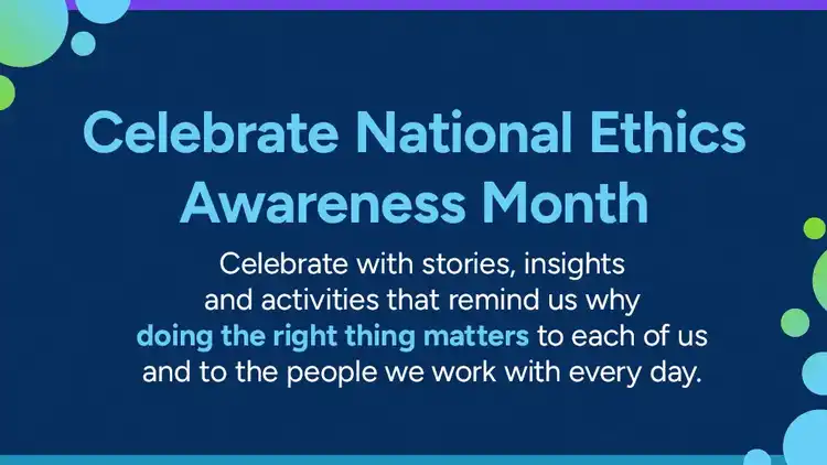 National Ethics Awareness Month