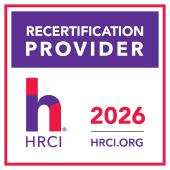 HRCI Approved Provider 2026 badge