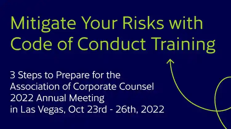 Mitigate Your Risks with Code of Conduct Training