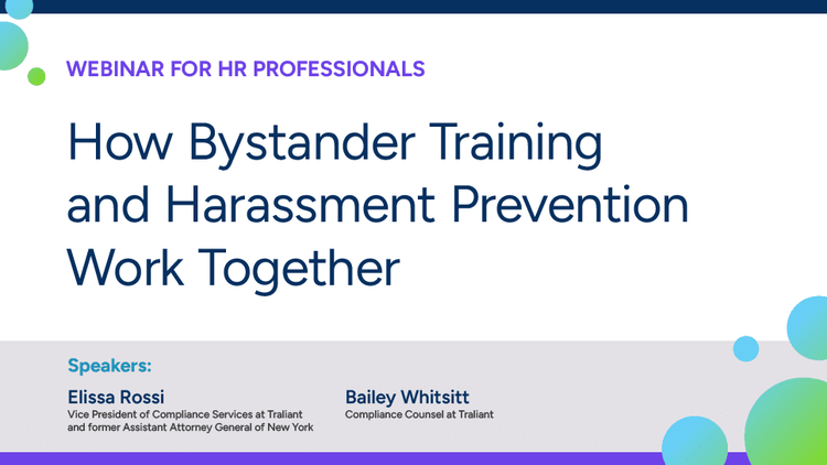 How Bystander Training and Harassment Prevention Work Together