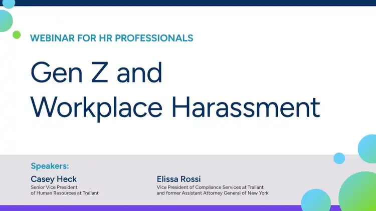 Gen Z and Workplace Harassment