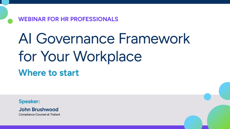 AI Governance Framework for Your Workplace: Where to Start