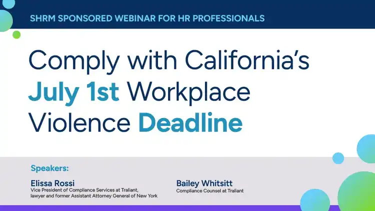 Your Questions Answered: Providing Clarity on CA Workplace Violence Plans & Training