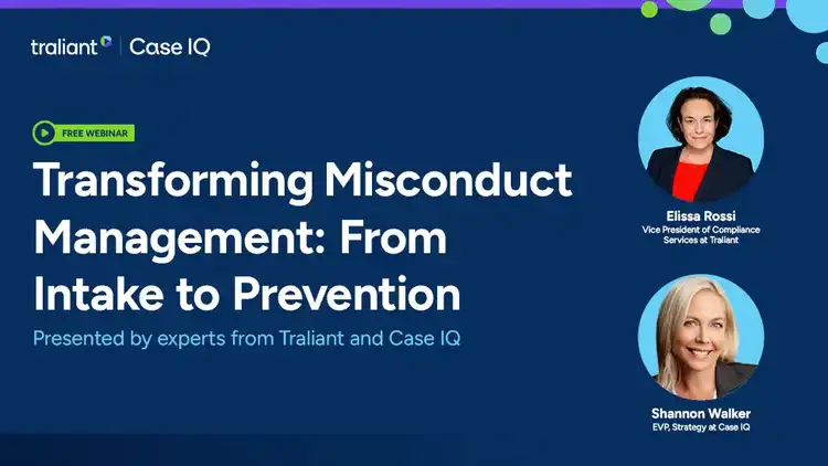 Transforming Misconduct Management: From Intake to Prevention