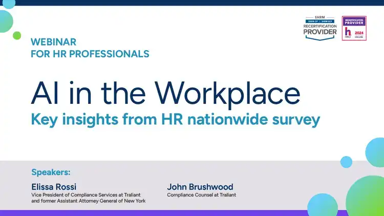 AI in the Workplace: Key Insights from HR Nationwide Survey