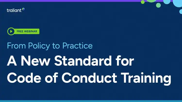 From Policy to Practice: A New Standard for Code of Conduct Training
