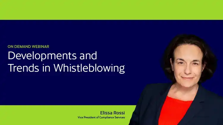 Developments and Trends in Whistleblowing