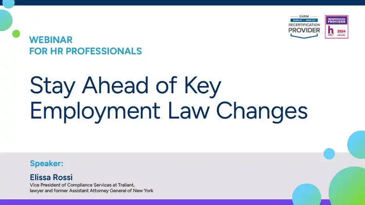 Stay Ahead of Key Employment Law Changes