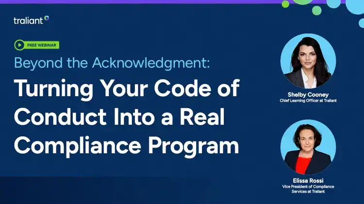 Beyond the Acknowledgment: Building a Real Code of Conduct Program