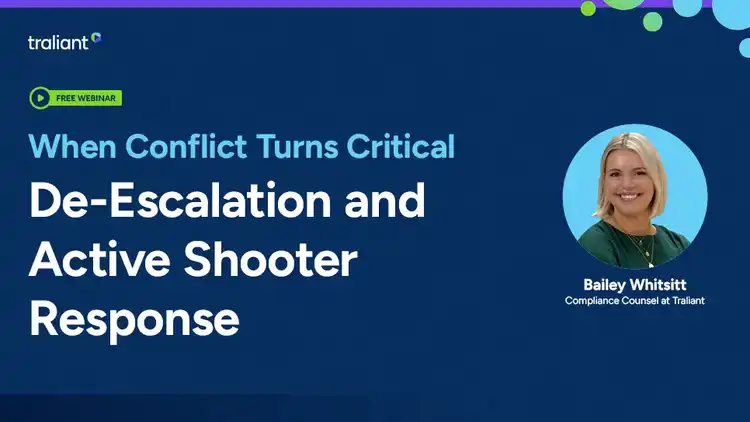 When Conflict Turns Critical: De-Escalation and Active Shooter Response