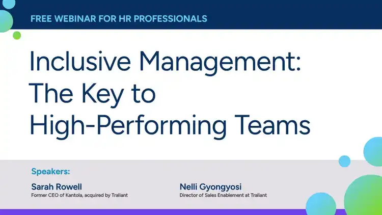 Inclusive Management: The Key to High-Performing Teams