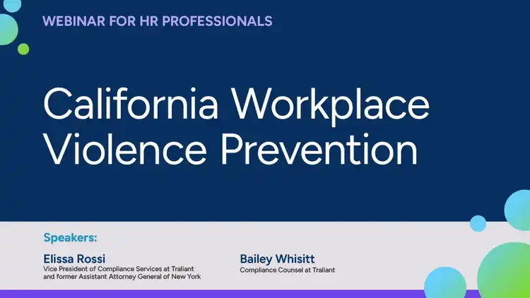 California Workplace Violence Prevention: July 2025 Deadline