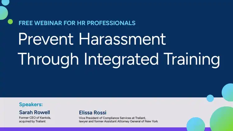 Prevent Harassment Through Integrated Training